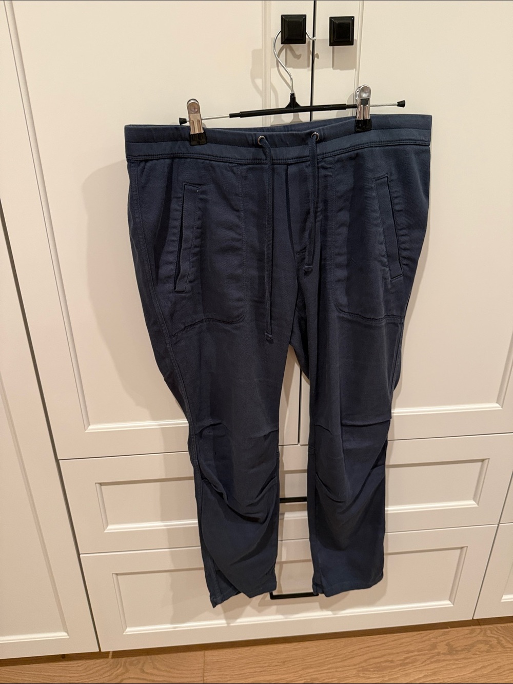 James Perse Navy Drawstring Jogger Pants